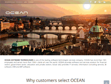 Tablet Screenshot of oceansofttech.net